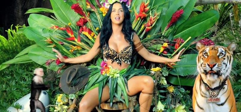 Katy Perry-Roar-official music video screenshot-music quiz