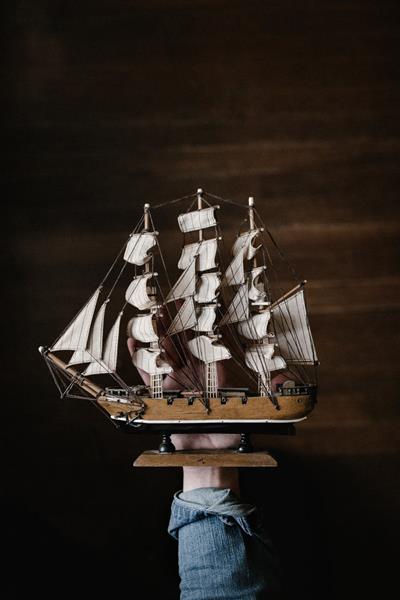 Sailing ship (Full-rigged ship) - model